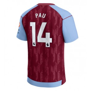 Aston Villa Pau Torres #14 Hemmatröja 2023-24 Kortärmad